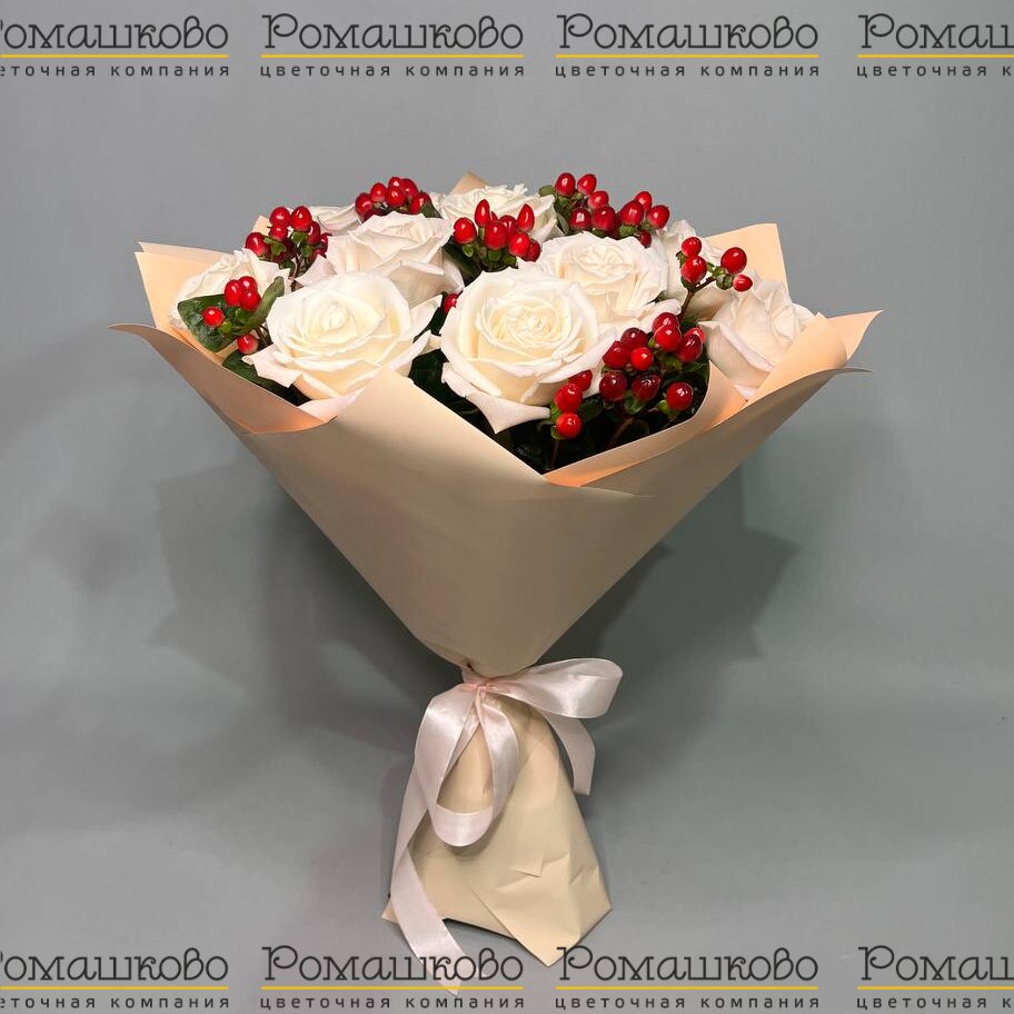 Букет из роз «Нежные губы»