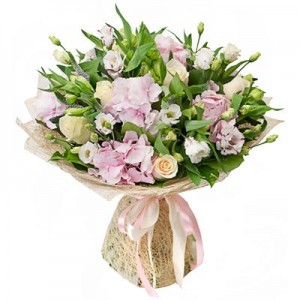 Превью Букет из эустом «Лучшие мгновения»