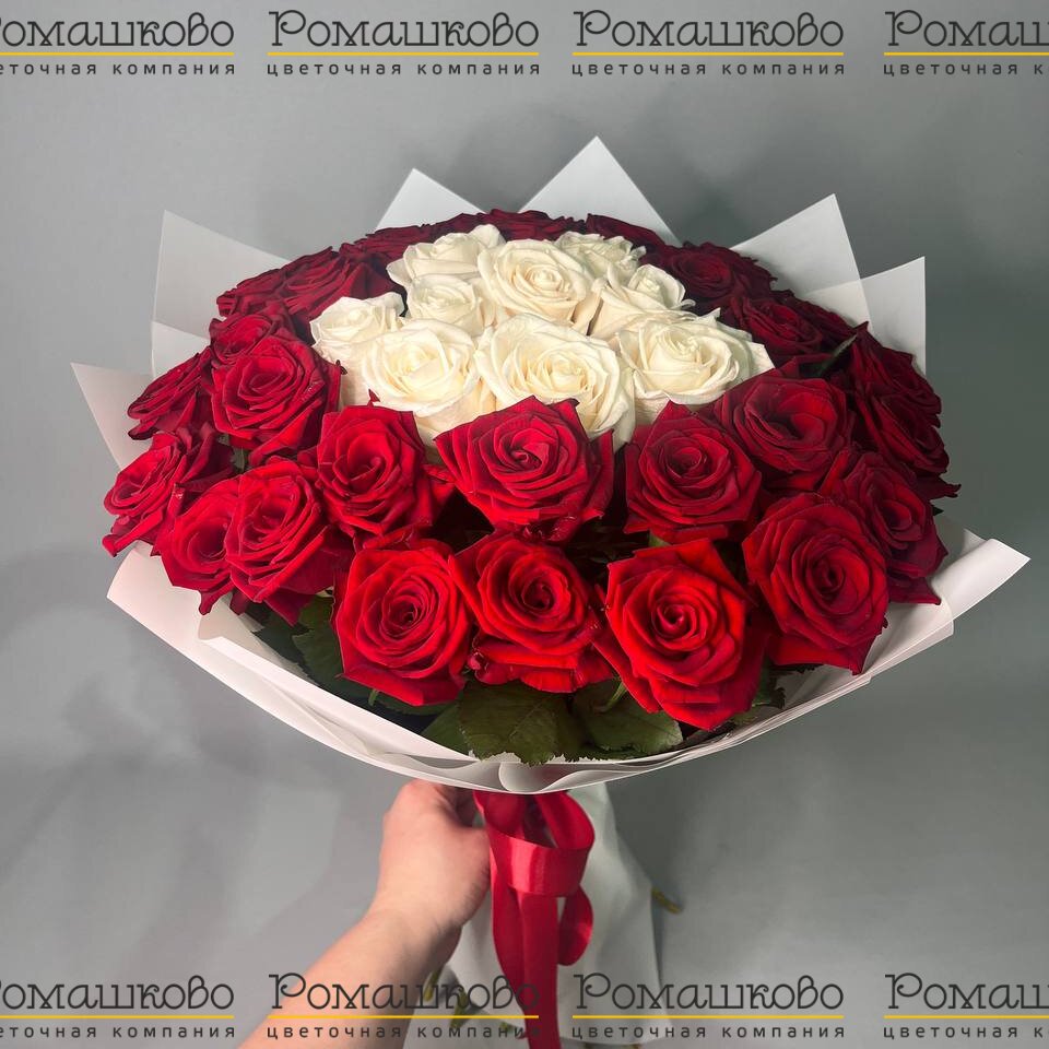 Букет из розы «Триумф»