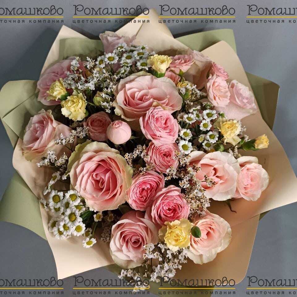 Букет из роз «Сахара»