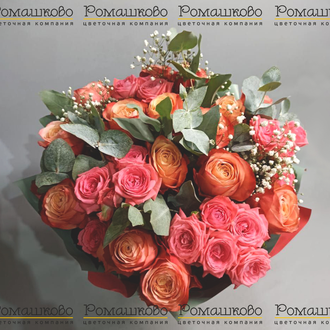 Букет из розы «Искренне люблю»