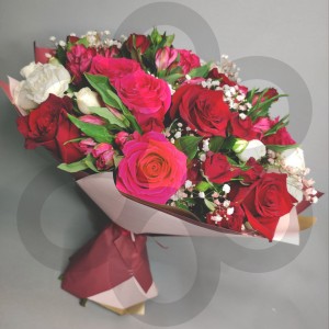 Превью Букет из роз «Удары пульса»