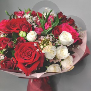 Превью Букет из роз «Удары пульса»