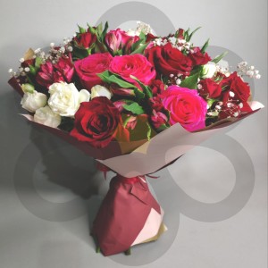 Превью Букет из роз «Удары пульса»