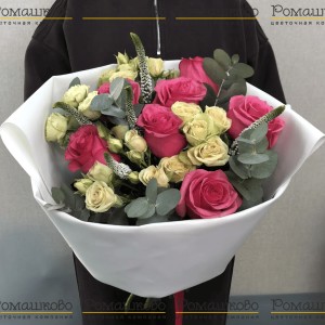 Превью Букет из роз «Удары пульса»