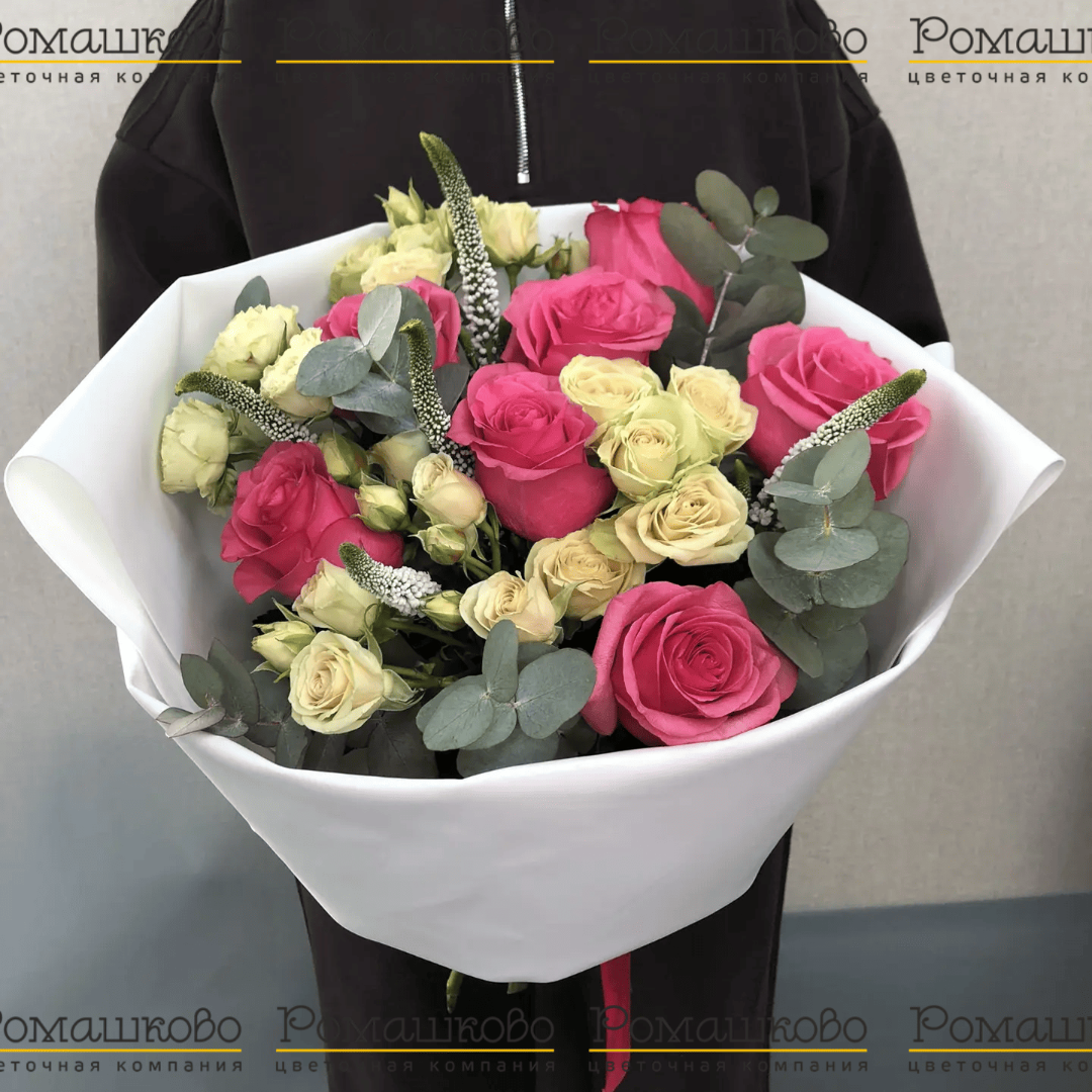 Букет из роз «Удары пульса»