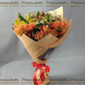 Превью Букет из альстромерий «Приятной девушке»