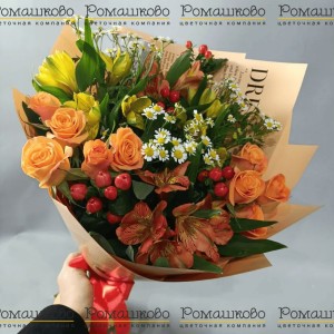 Превью Букет из альстромерий «Приятной девушке»