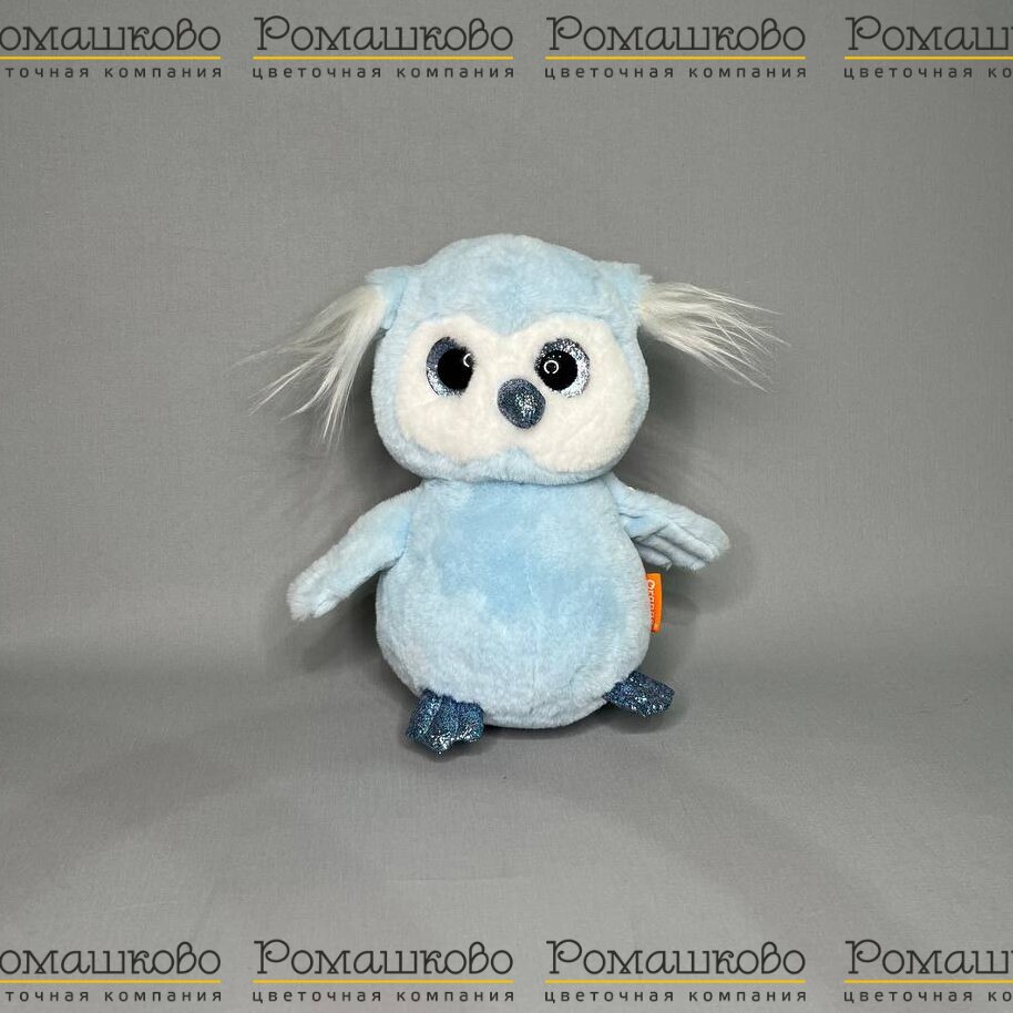 Пушистик Совенок (голубой)