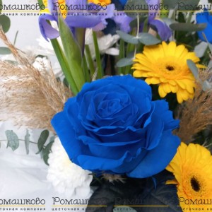 Превью Шляпная коробка с цветами «Элегантность»