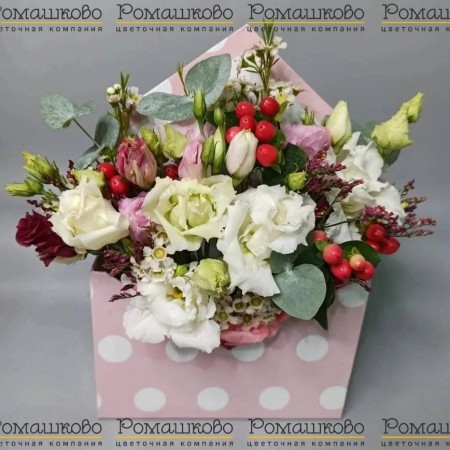 Конверт с цветами «Марка радости» за 2 530 - «Ромашково» в Красноярске