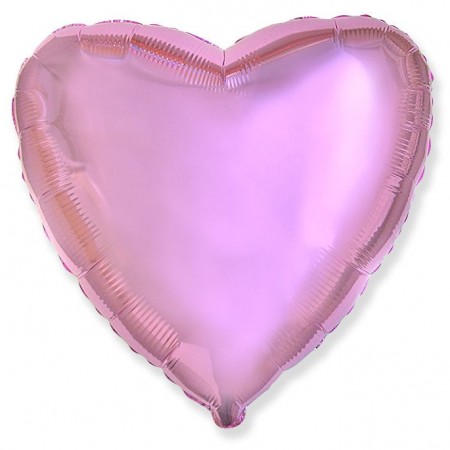 Воздушный шар «Сердце Розовый нежный» за 500 - «Ромашково» в Красноярске