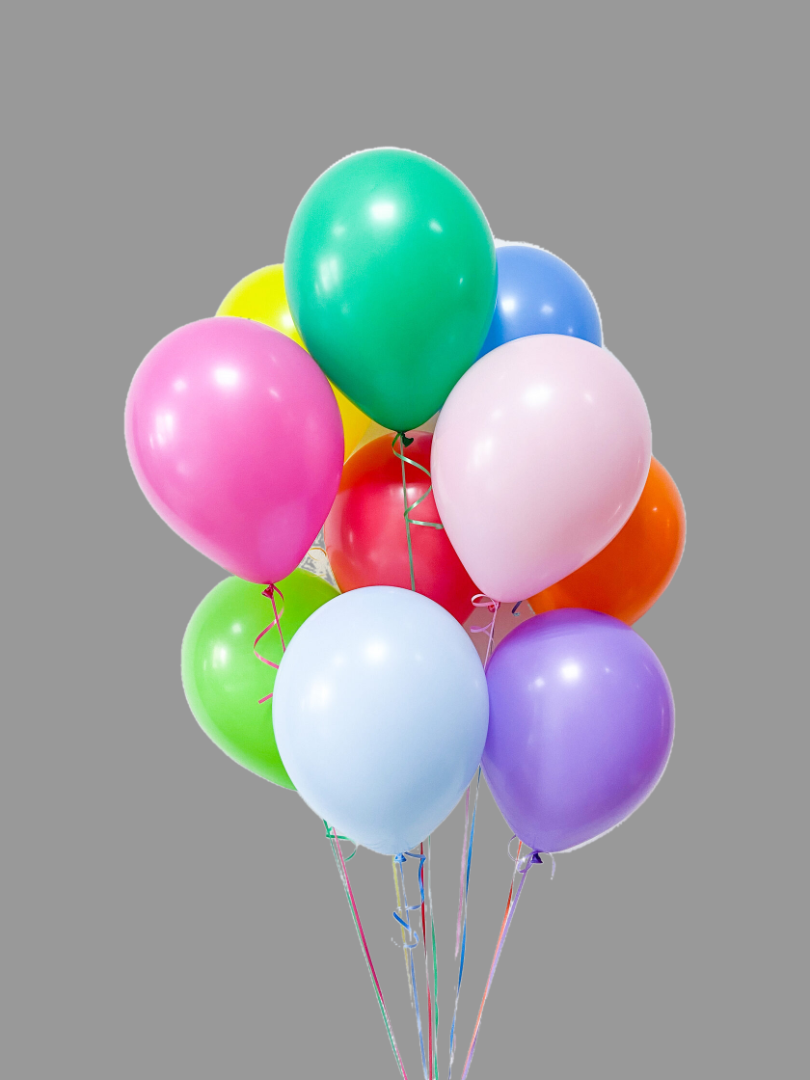 Букет из 11 воздушных шаров с гелием