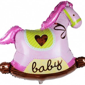 Превью Воздушный шар «Лошадка для девочки»