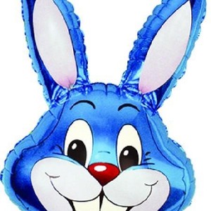 Превью Воздушный шар «Заяц синий»