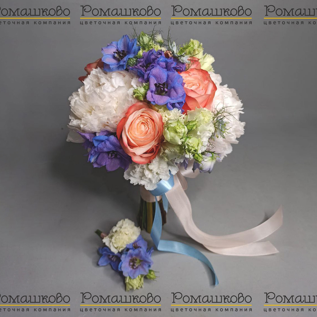 Свадебный букет «Заветная мечта»