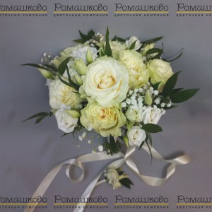 Превью Свадебный букет «Трепетная любовь»