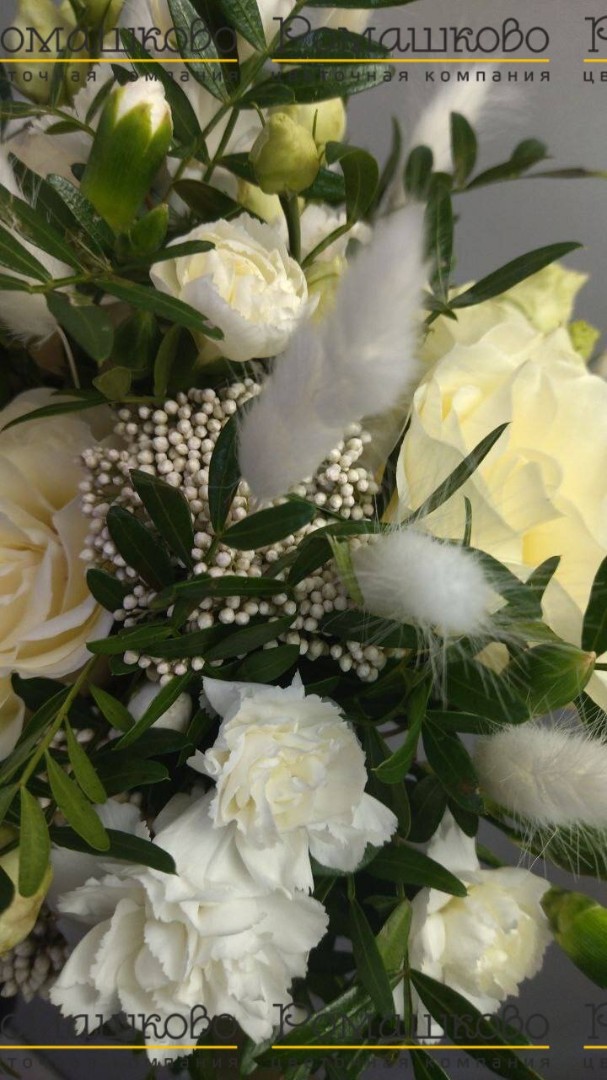 Свадебный букет «Белый ангел»