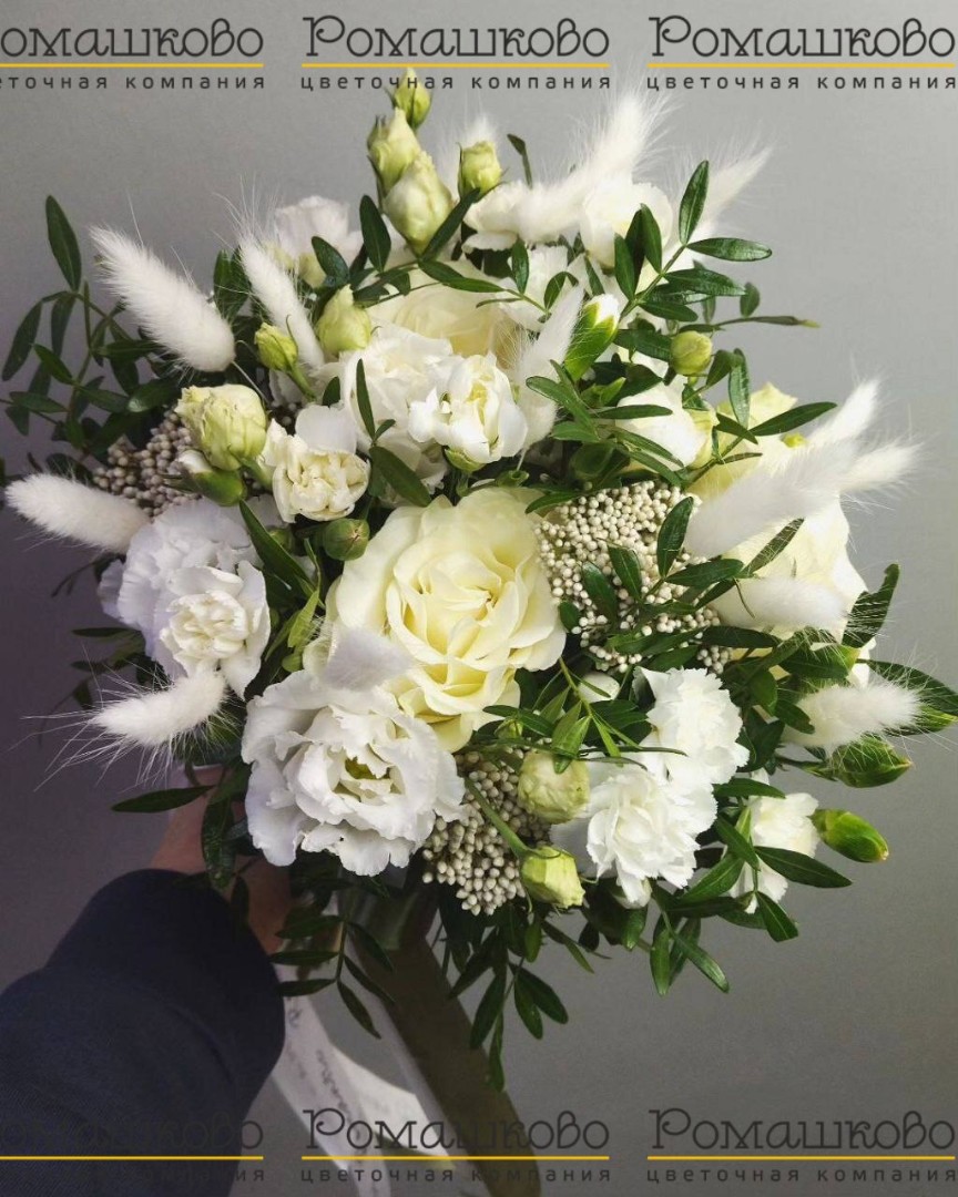 Свадебный букет «Белый ангел»