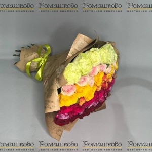 Превью Букет МИКС из 51 розы (60 см)