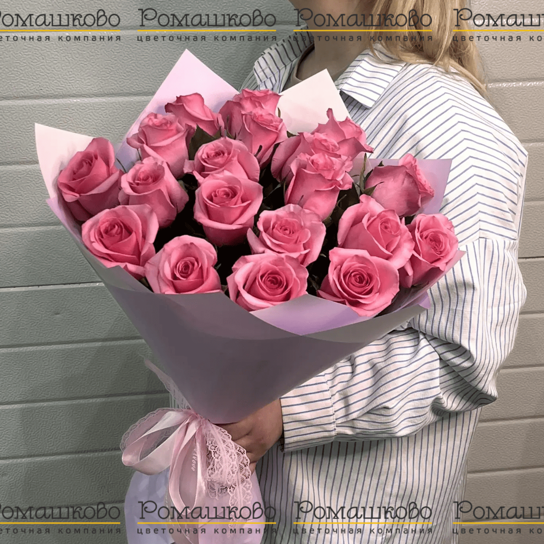 Букет из 19 роз (50см)