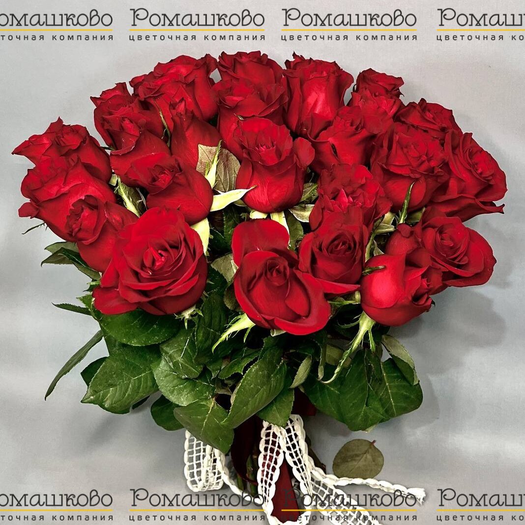 Акция Роза Красная (Кения) 31 шт. (50см)
