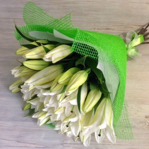 Превью Букет из 11 лилий