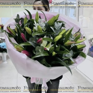 Превью Букет из 11 лилий