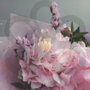 Превью Букет из  нежных гортензий