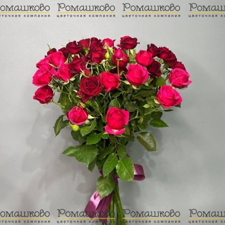 Букет из 7 ярких кустовых роз за 2 920 - «Ромашково» в Красноярске