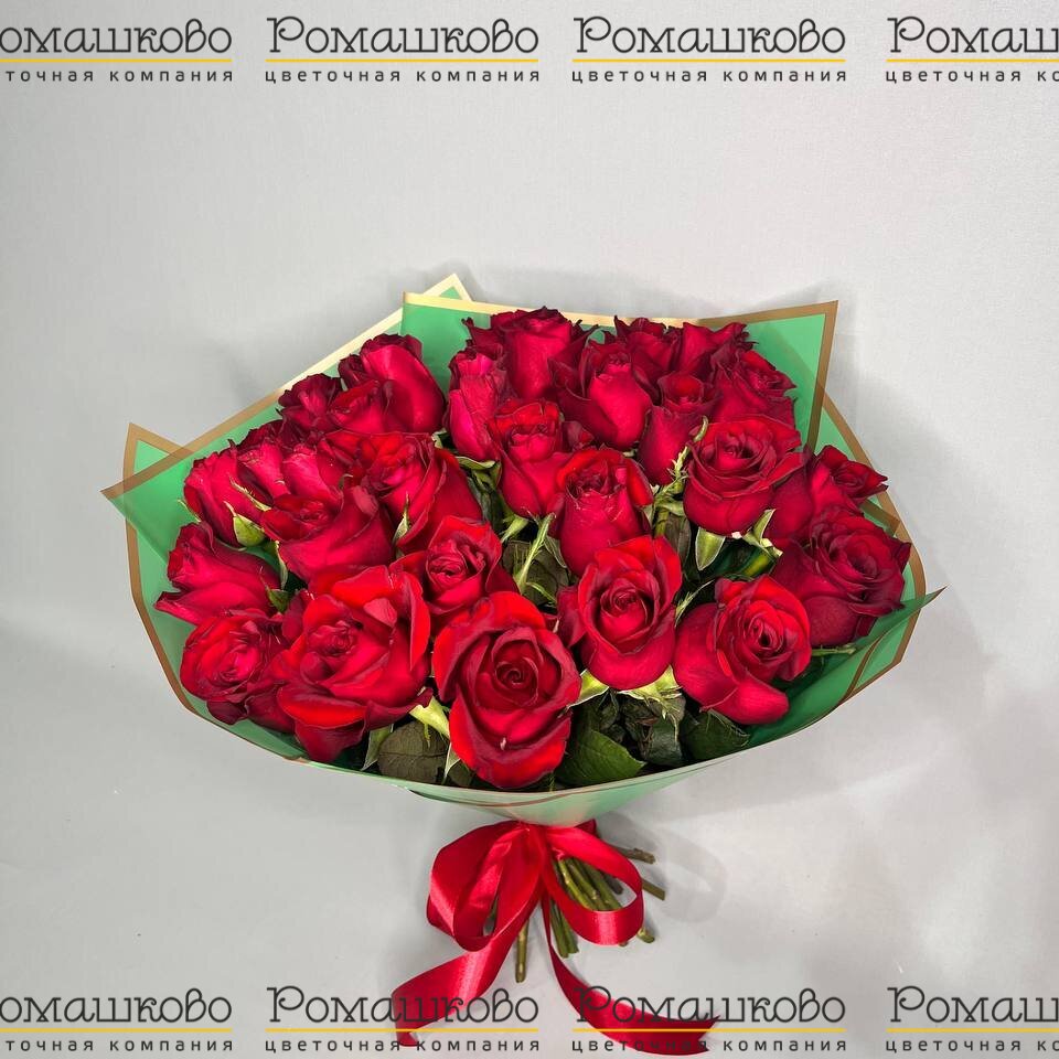 Букет из красных роз Кения