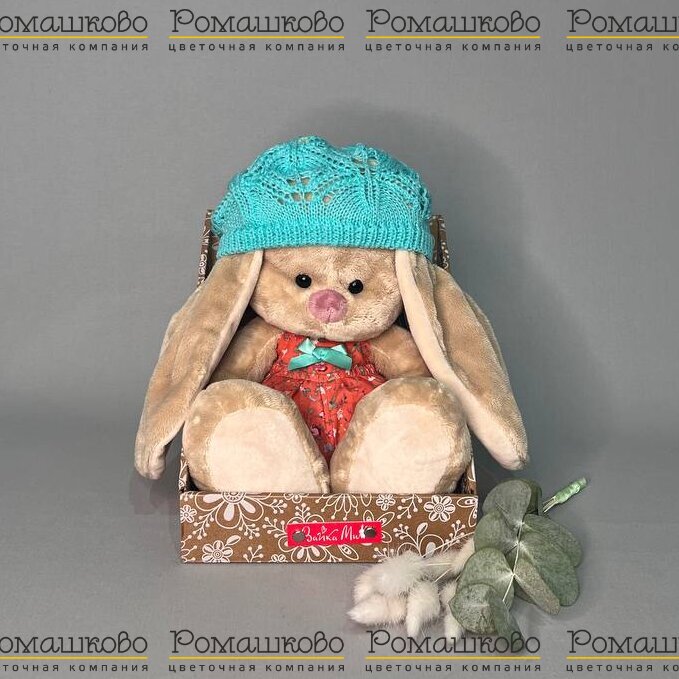 Зайка  Ми в вязаном берете