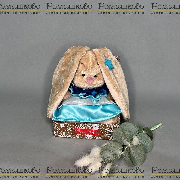 Зайка Ми в платье со звездами