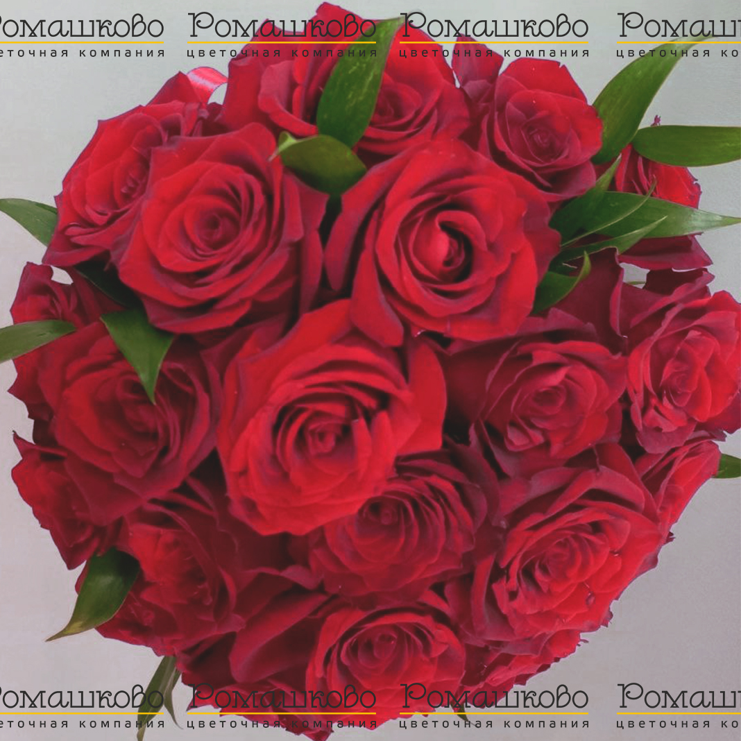 Шляпная коробка цветов «Священное пламя»