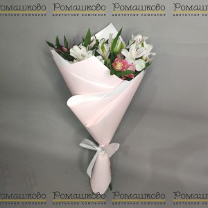 Превью Букет мини из альстромерий «Мадемуазель»