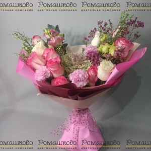 Превью Букет авторский «Розовое сочетание»