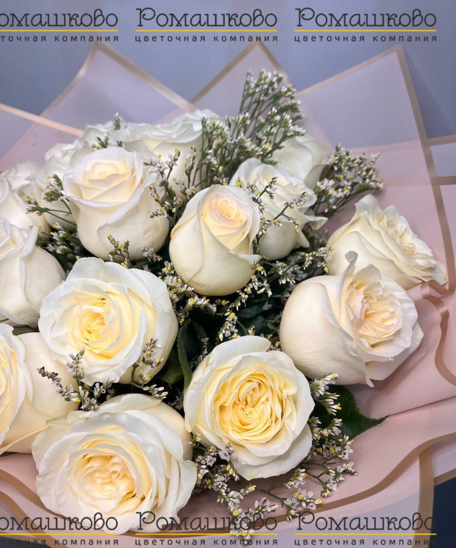 Букет из розы «Нежный бриз»