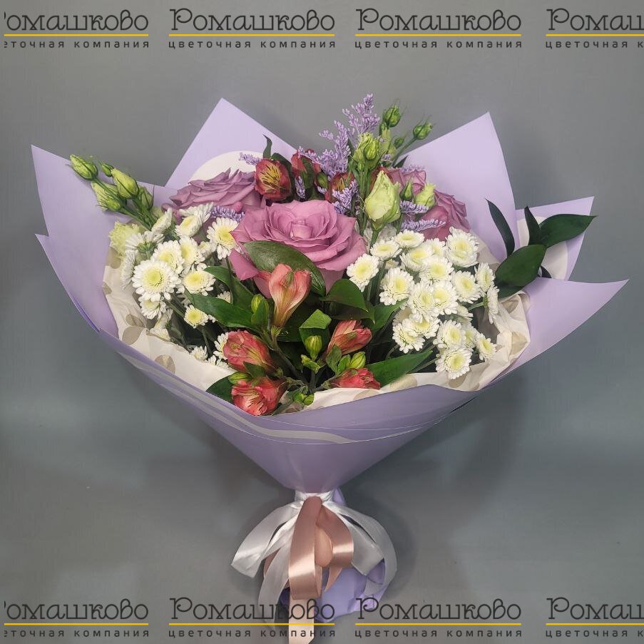 Букет авторский «Закат над Невой»