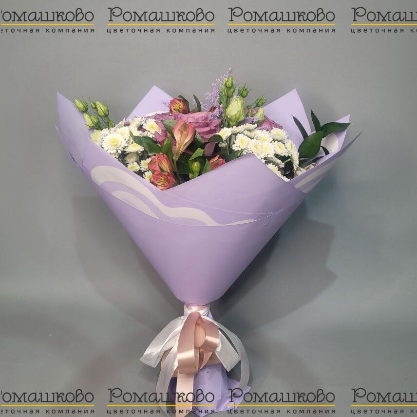 Букет авторский «Закат над Невой»