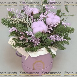 Превью Новогодняя композиции с пожеланием