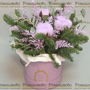 Превью Новогодняя композиции с пожеланием