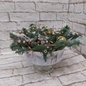 Превью Новогодняя композиция в чаше