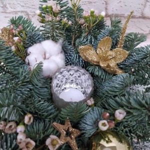 Превью Новогодняя композиция в чаше