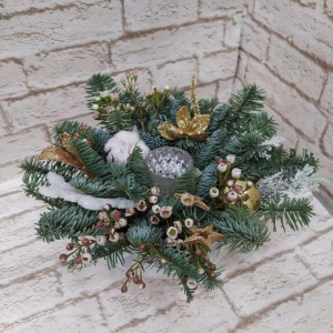 Превью Новогодняя композиция в чаше