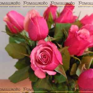 Превью Букет из розы «Розовые огни»