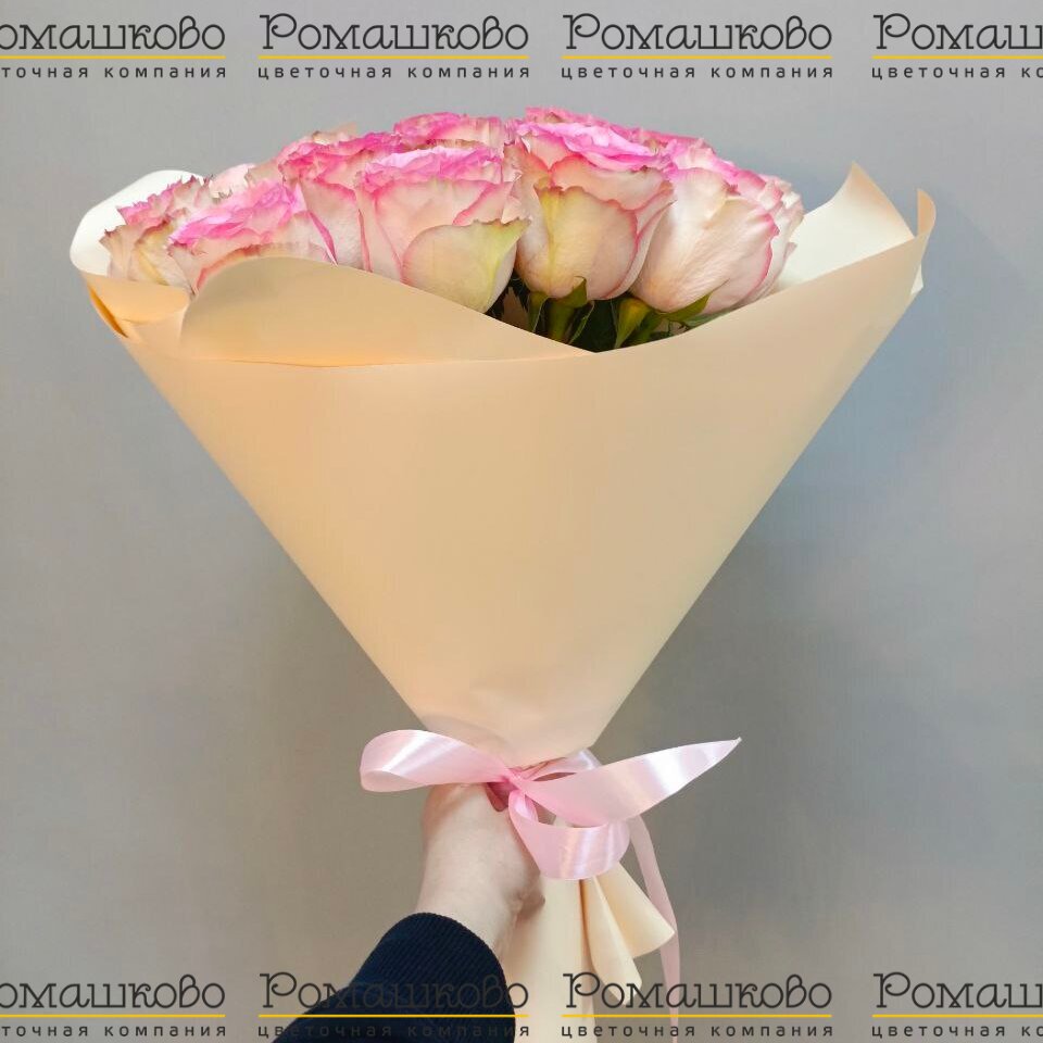 Букет из розы «Пинки восторг»