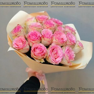 Превью Букет из розы «Пинки восторг»