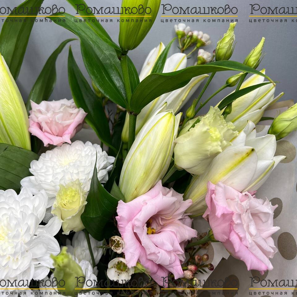 Букет из лилий «Нежность любви»