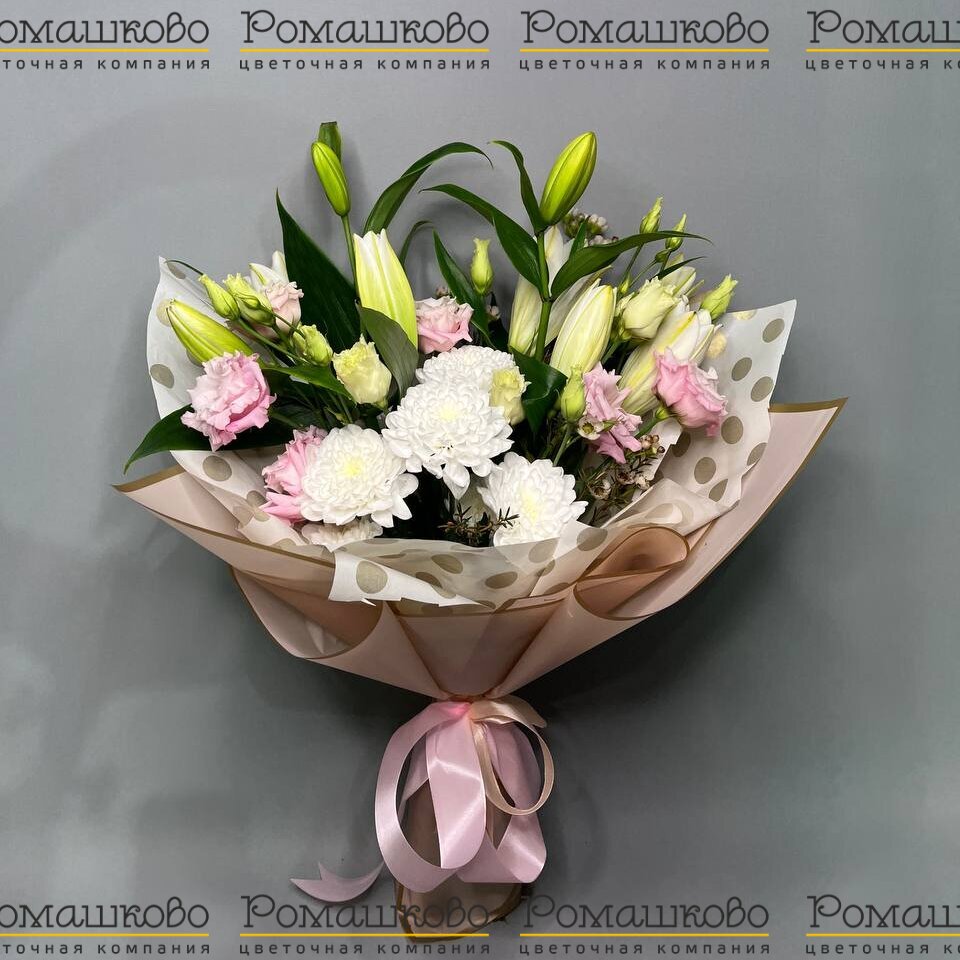 Букет из лилий «Нежность любви»