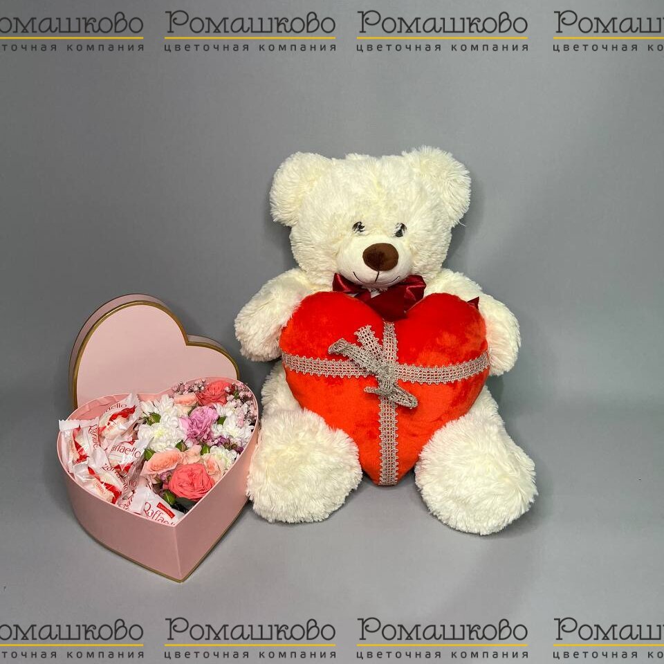 Набор букет + игрушка №5